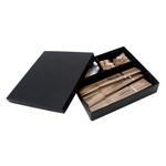 Ceramic incense set, 'White Palm' - Lavender and Frangipani Ceramic Incense Set