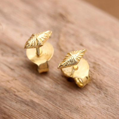 Uilita Luxury Vintage Jewelry 18K Gold Plated Stud Earrings For Women