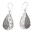 Sterling silver dangle earrings, 'Majestic Lights' - Hand Crafted Sterling Silver Dangle Earrings (image 2a) thumbail