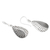 Sterling silver dangle earrings, 'Majestic Lights' - Hand Crafted Sterling Silver Dangle Earrings (image 2c) thumbail