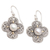 Gold-accented cultured pearl dangle earrings, 'Gift Giver' - Gold-Accented Cultured Pearl Dangle Earrings