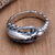 Men's sterling silver cocktail ring, 'Lobster Coast' - Hand Crafted Sterling Silver Lobster Ring (image 2c) thumbail