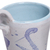 Ceramic mugs, 'Piping Hot' (pair) - Artisan Crafted Ceramic Mugs from Java (Pair)