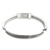 Sterling silver bangle bracelet, 'Melody' - Handmade Sterling Silver Bangle Bracelet (image 2f) thumbail
