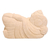 Sandstone statuette, 'Ganesha at Peace' - Hand Carved Sandstone Ganesha Statuette (image 2e) thumbail