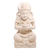Sandstone statuette, 'Narayan's Blessing' - Artisan Crafted Sandstone Statuette
