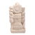 Sandstone statuette, 'Shiva's Blessing' - Hand Made Sandstone Shiva Statuette