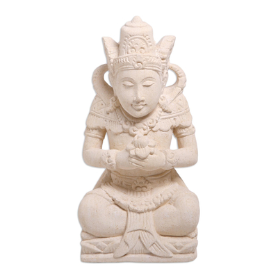 Hand Crafted Balinese Sandstone Statuette