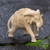 Wood statuette, 'Fortunate One' - Hand Carved Wood Elephant Statuette (image 2) thumbail