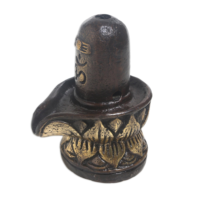 Handmade Bronze Incense Holder from Bali
