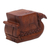 Decorative wood puzzle box, 'Swan Ship' - Hand Carved Suar Wood Puzzle Box (image 2b) thumbail