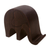 Wood phone holder, 'An Elephant Never Forgets' - Jempinis Wood Elephant Phone Holder (image 2b) thumbail
