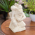 Sandstone statuette, 'Monkey Deity' - Hand Made Sandstone Statuette from Bali