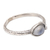 Rainbow moonstone single stone ring, 'Fondest Wish' - Sterling Silver and Rainbow Moonstone Ring (image 2d) thumbail