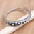 Sterling silver band ring, 'Pandawa Beach' - Artisan Crafted Sterling Silver Band Ring thumbail