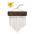 Curated gift box, 'Peace at Home' - Balinese Curated Gift Box with Blanket, Plate and Wind Chime