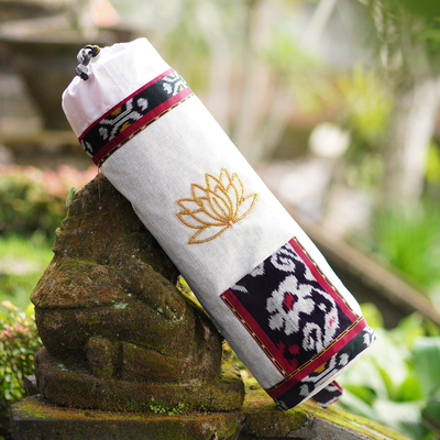 Curated gift set, 'Serenity Vibes' - Balinese Curated Gift Set with 4 Items for Yoga & Meditation