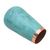 Jarrón de cobre (8,25 pulgadas) - Jarrón de cobre javanés artesanal (8,25 pulgadas)