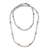 Sterling silver chain necklace, 'Joyful Inside' - Artisan Crafted Sterling Silver Chain Necklace thumbail