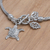 Sterling silver charm bracelet, 'Tiny Tortoise' - Sterling Silver Bracelet with Turtle Charm (image 2b) thumbail