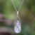 Amethyst locket necklace, 'Light the Lantern' - Amethyst and Sterling Silver Locket Necklace (image 2) thumbail