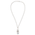 Amethyst locket necklace, 'Light the Lantern' - Amethyst and Sterling Silver Locket Necklace (image 2c) thumbail
