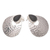 Lava stone drop earrings, 'Opulent Drop' - Lava Stone and Sterling Silver Drop Earrings