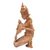 Wood sculpture, 'Dewi Sri' - Hibiscus Wood Indonesian Goddess Sculpture (image 2d) thumbail