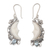 Blue topaz dangle earrings, 'Tropical Moon' - Blue Topaz and Sterling Silver Dangle Earrings thumbail