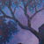 'Valor Old Tree' - Purple and Blue Acrylic Tree Painting (image 2b) thumbail