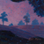 'Valor Old Tree' - Purple and Blue Acrylic Tree Painting (image 2c) thumbail
