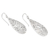Sterling silver dangle earrings, 'Garden Dance' - Handmade Balinese Sterling Silver Dangle Earrings (image 2b) thumbail