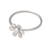 Sterling silver cocktail ring, 'Innocent Bloom' - Sterling Silver Floral Cocktail Ring