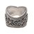Sterling silver band ring, 'The Honest Truth' - Hand Crafted Sterling Silver Band Ring from Bali (image 2c) thumbail