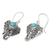 Sterling silver dangle earrings, 'Mystic Ganesha' - Sterling Silver Ganesha Dangle Earrings (image 2c) thumbail
