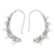 Sterling silver drop earrings, 'Celestial Cloud' - Artisan Crafted Sterling Silver Drop Earrings thumbail