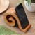 Wood phone stand, 'Mood Music' - Music-Themed Wood Phone Stand from Bali (image 2b) thumbail