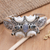 Multi-gemstone cuff bracelet, 'Moon Children' - Rainbow Moonstone and Blue Topaz Cuff Bracelet (image 2) thumbail