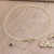 Gold-plated cubic zirconia chain bracelet, 'Friends Forever' - Gold-Plated Cubic Zirconia Mariner Chain Bracelet thumbail