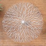 Iron wall art, 'Root for You' - Hand Crafted Wrought Iron Wall Art from Bali