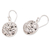Sterling silver dangle earrings, 'Miracle Bloom' - Handcrafted Balinese Sterling Silver Dangle Earrings (image 2b) thumbail