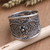 Sterling silver band ring, 'Elegant Affection' - Openwork Sterling Silver Band Ring from Bali thumbail