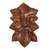Decorative wood box, 'Bearded Man' - Decorative Hand Carved Suar Wood Box