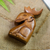 Decorative wood puzzle box, 'Lead the Charge' - Decorative Wood Puzzle Box with Moose Motif (image 2) thumbail