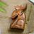 Decorative wood puzzle box, 'Lead the Charge' - Decorative Wood Puzzle Box with Moose Motif (image 2b) thumbail