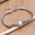 Cultured pearl pendant bracelet, 'Endeared to Life' - Cultured Mabe Pearl Pendant Bracelet from Bali (image 2) thumbail