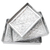 Dekorative Aluminiumtabletts, (3er-Set) - Handgefertigte dekorative Aluminiumtabletts (3er-Set)