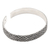 Sterling silver cuff bracelet, 'Floral Friend' - Sterling Silver Cuff Bracelet with Floral Motif (image 2d) thumbail