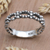 Sterling silver band ring, 'Cherished One' - Artisan Crafted Sterling Silver Band Ring (image 2) thumbail