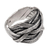 Sterling silver cocktail ring, 'Twist Ending' - Handcrafted Sterling Silver Cocktail Ring from Bali (image 2c) thumbail
